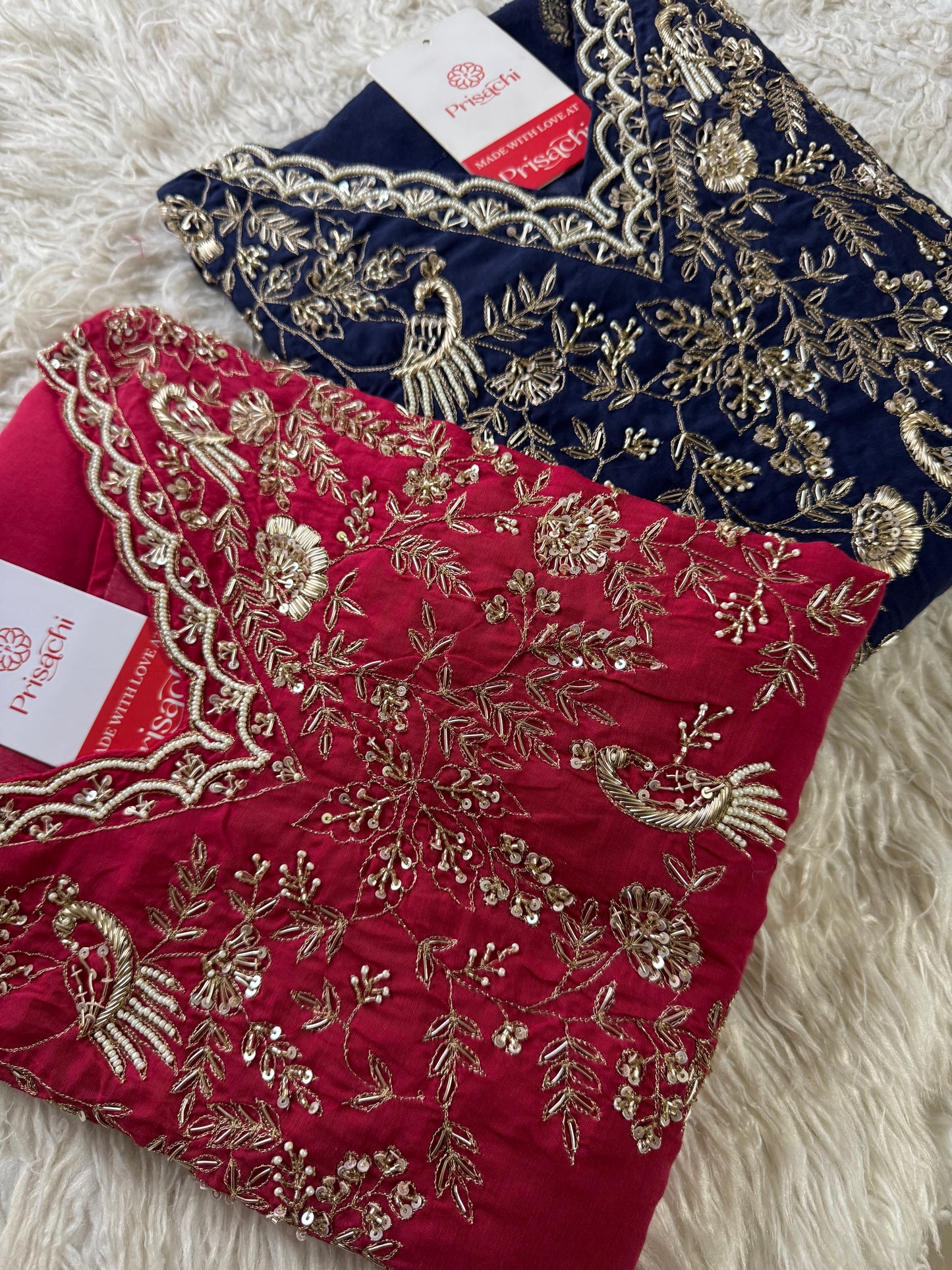 Designer Pink Embroidered kurta set with dupatta