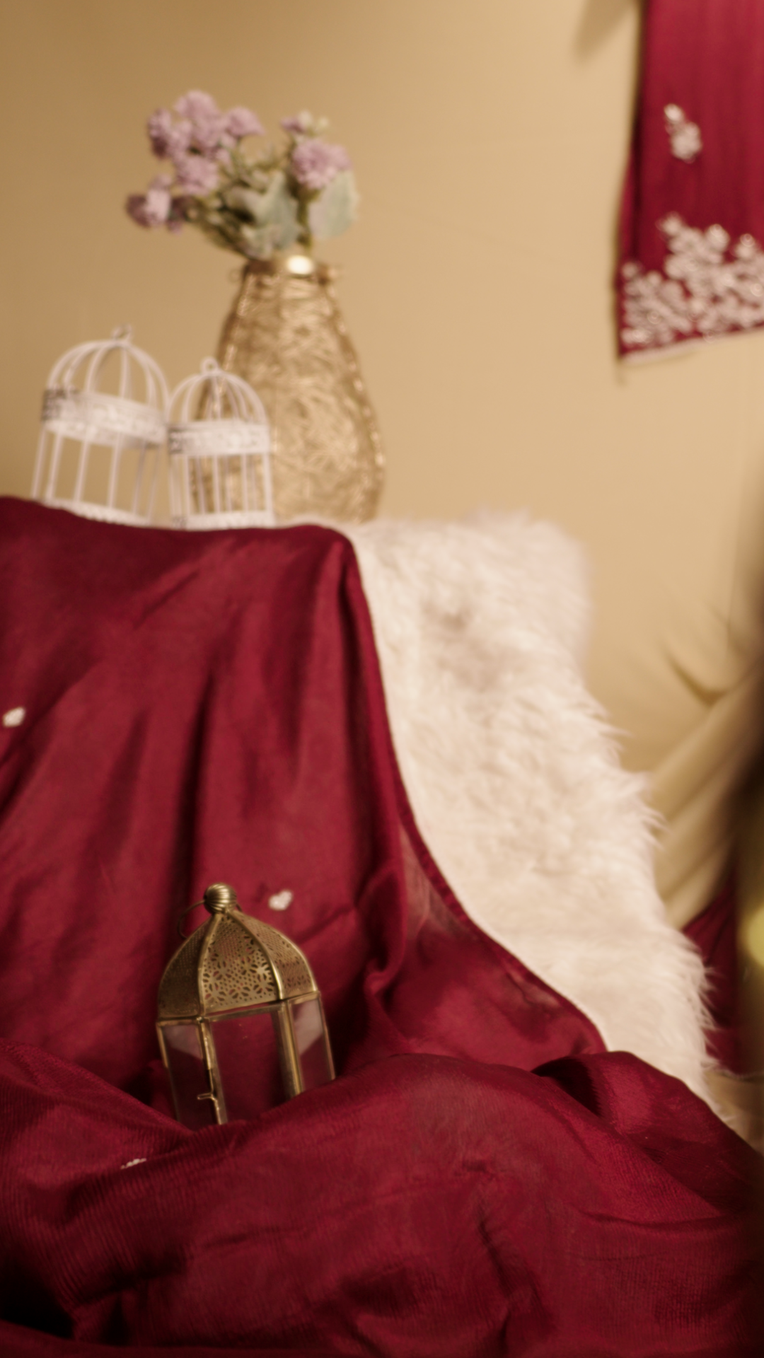 Embroidered kurti sharara set with dupatta