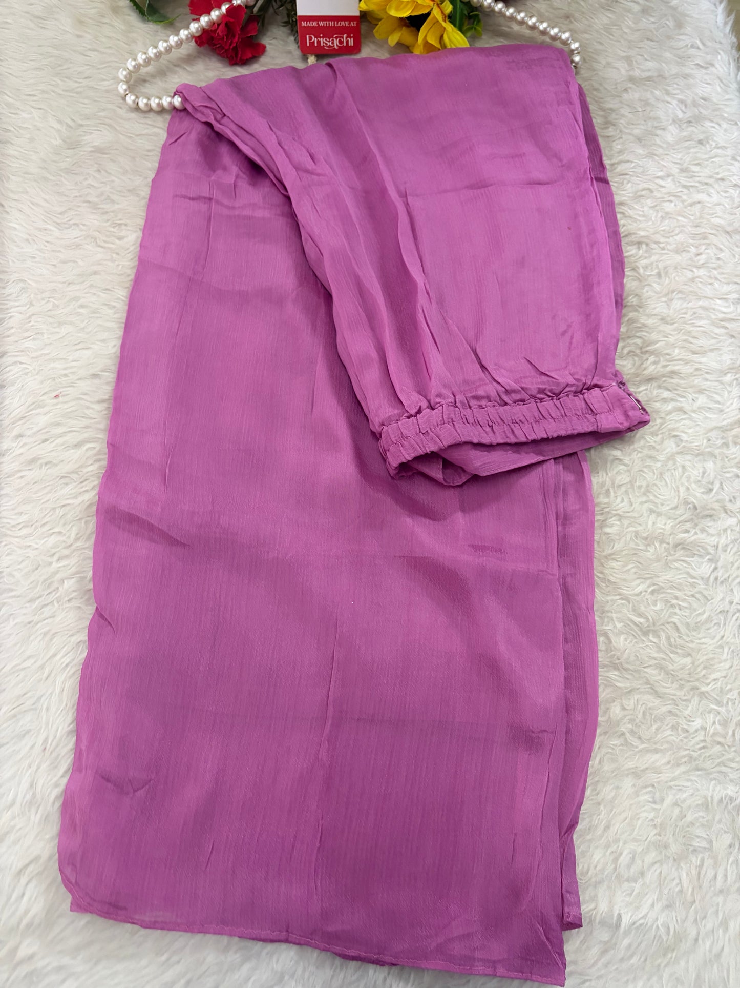 Pink Designer Embroidered Ethnic Kurta Set with Palazzo & Dupatta