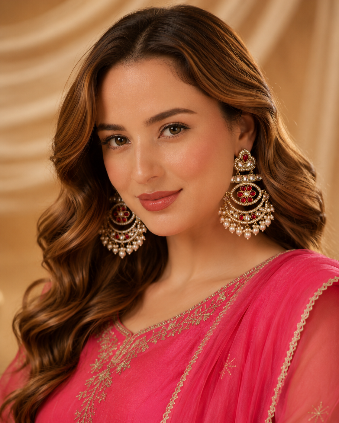Gold-Plated Earrings for Women