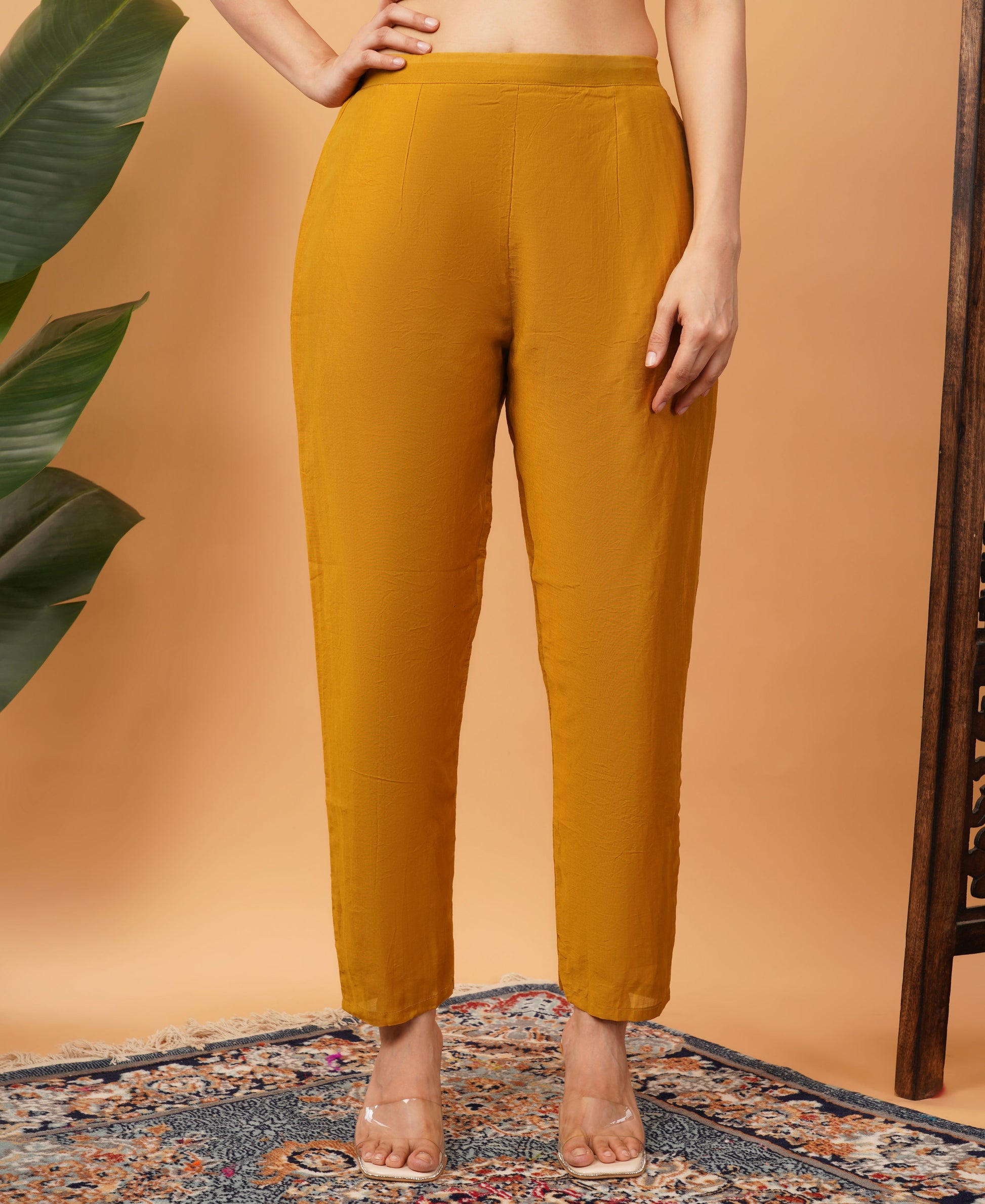 Yellow Designer Embroidered Ethnic Kurta Set with Pant & Dupatta - Prisachi Official