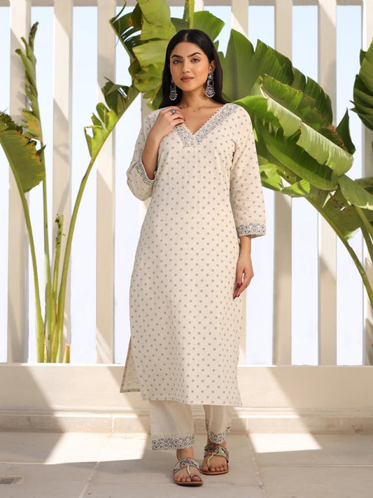 Beautiful cotton Kurti With Pant