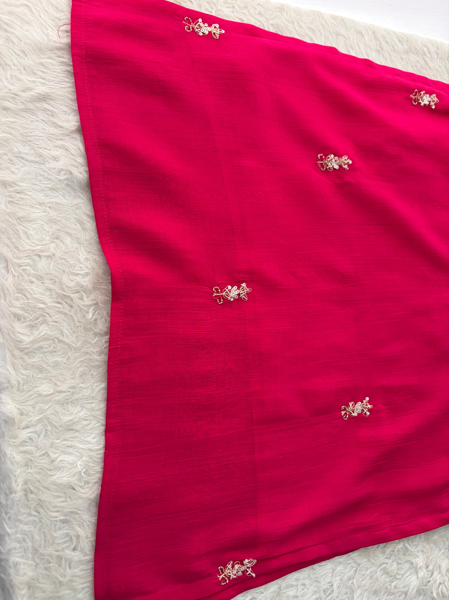 Pink Embroidered Ethnic Kurta Set for Women with Pants & Dupatta | Festive Traditional Wear