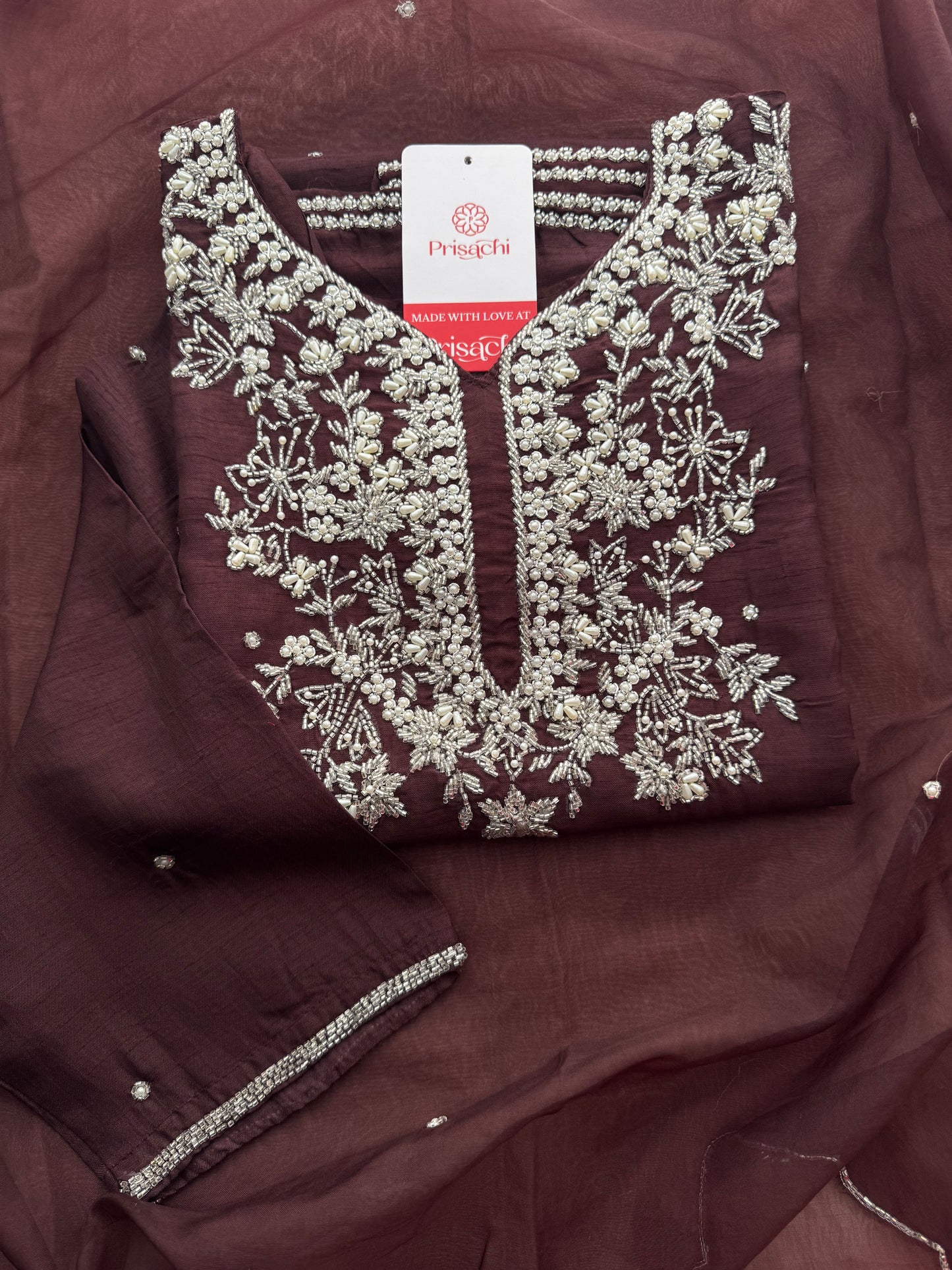 Designer Embroidered kurta pant with dupatta