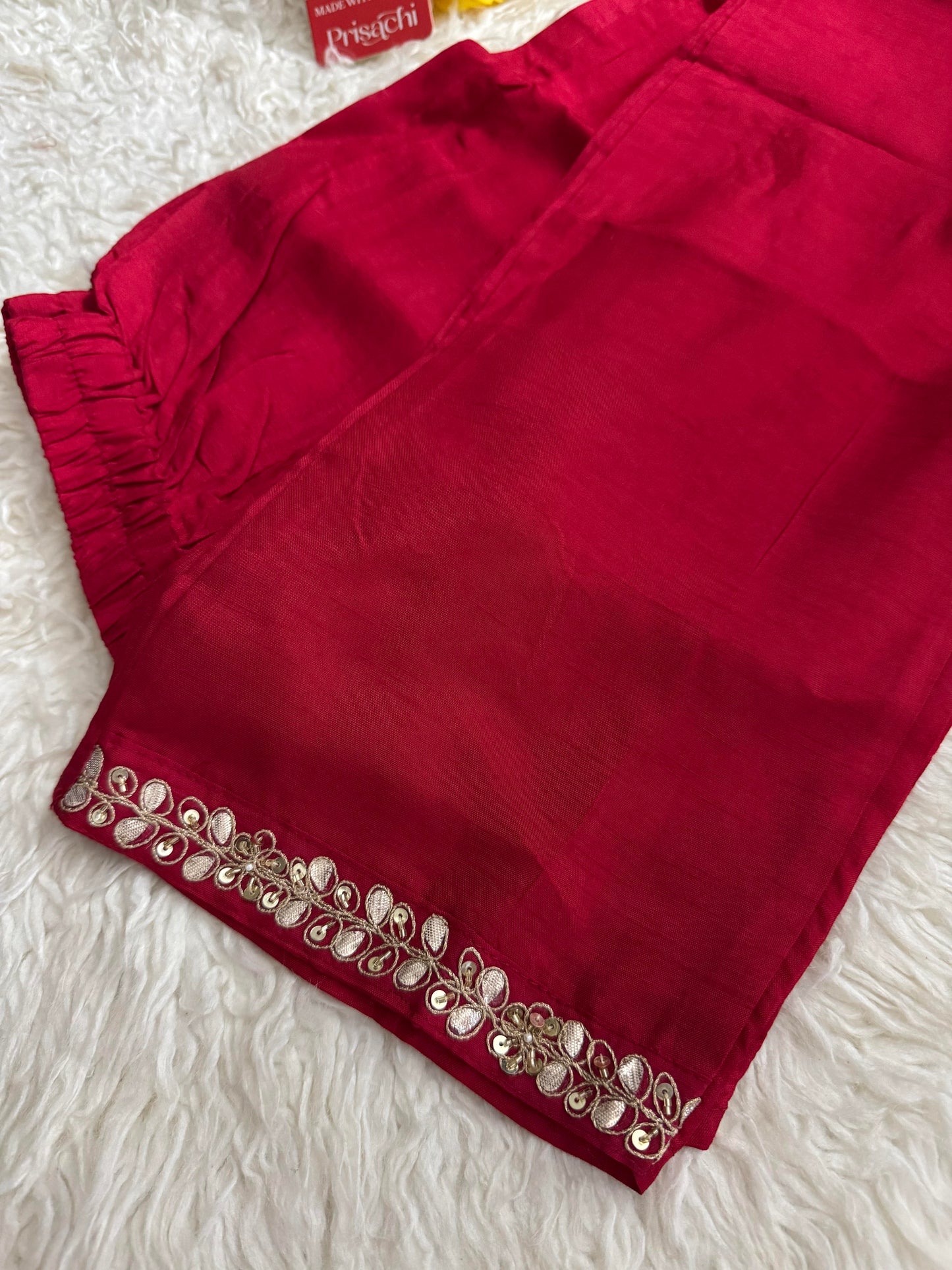 Prisachi Designer Embroidered kurta pant with dupatta