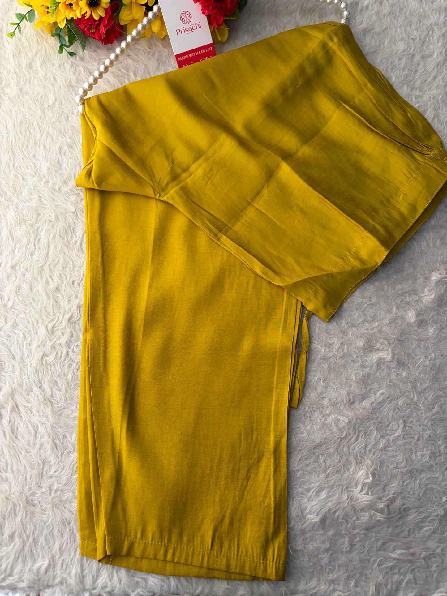 Yellow Embroidered Ethnic Kurta Set for Women with Pants & Dupatta | Party & Traditional Wear