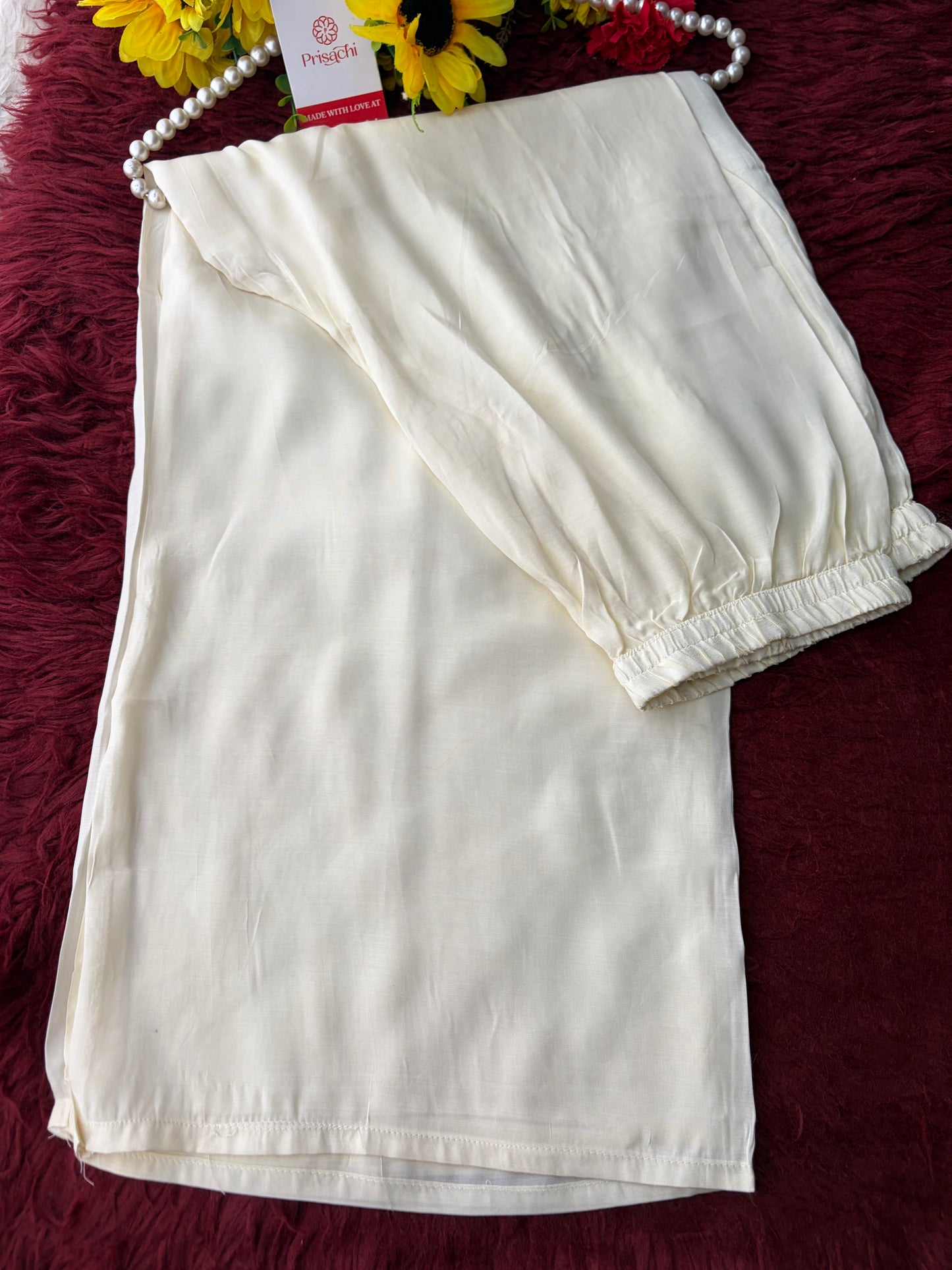 White Zardozi Embroidered Kurta Set with Dupatta & Pants | Festive & Ethnic Wear