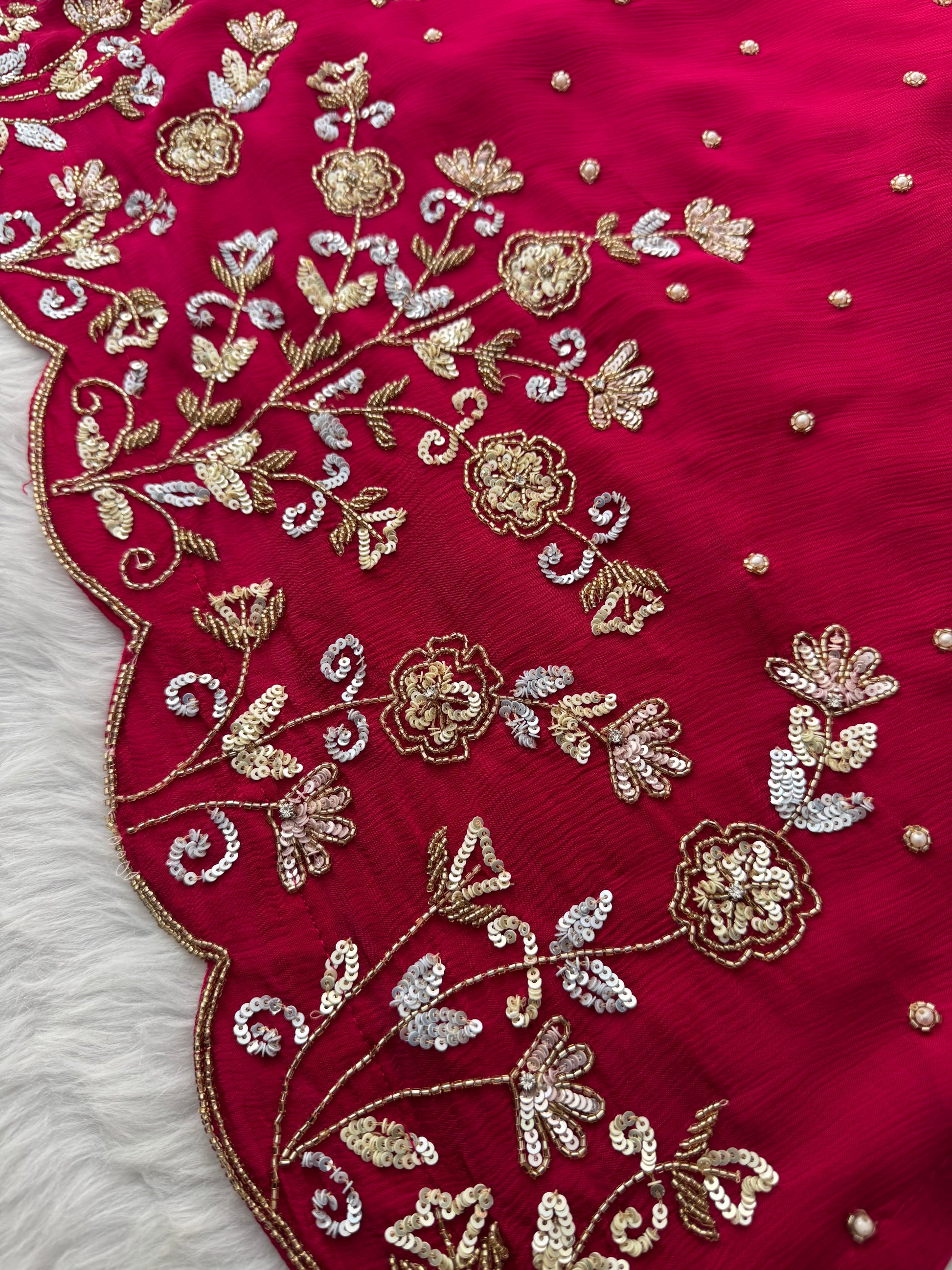 Pink Designer Embroidered Kurta Set with Pants & Dupatta – Ethnic Wear for Women - Prisachi Official