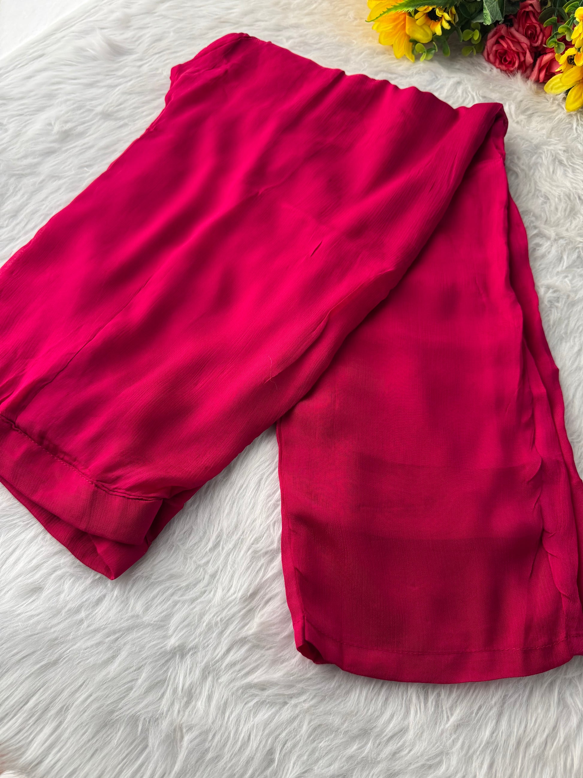 Pink Designer Embroidered Kurta Set with Pants & Dupatta – Ethnic Wear for Women - Prisachi Official