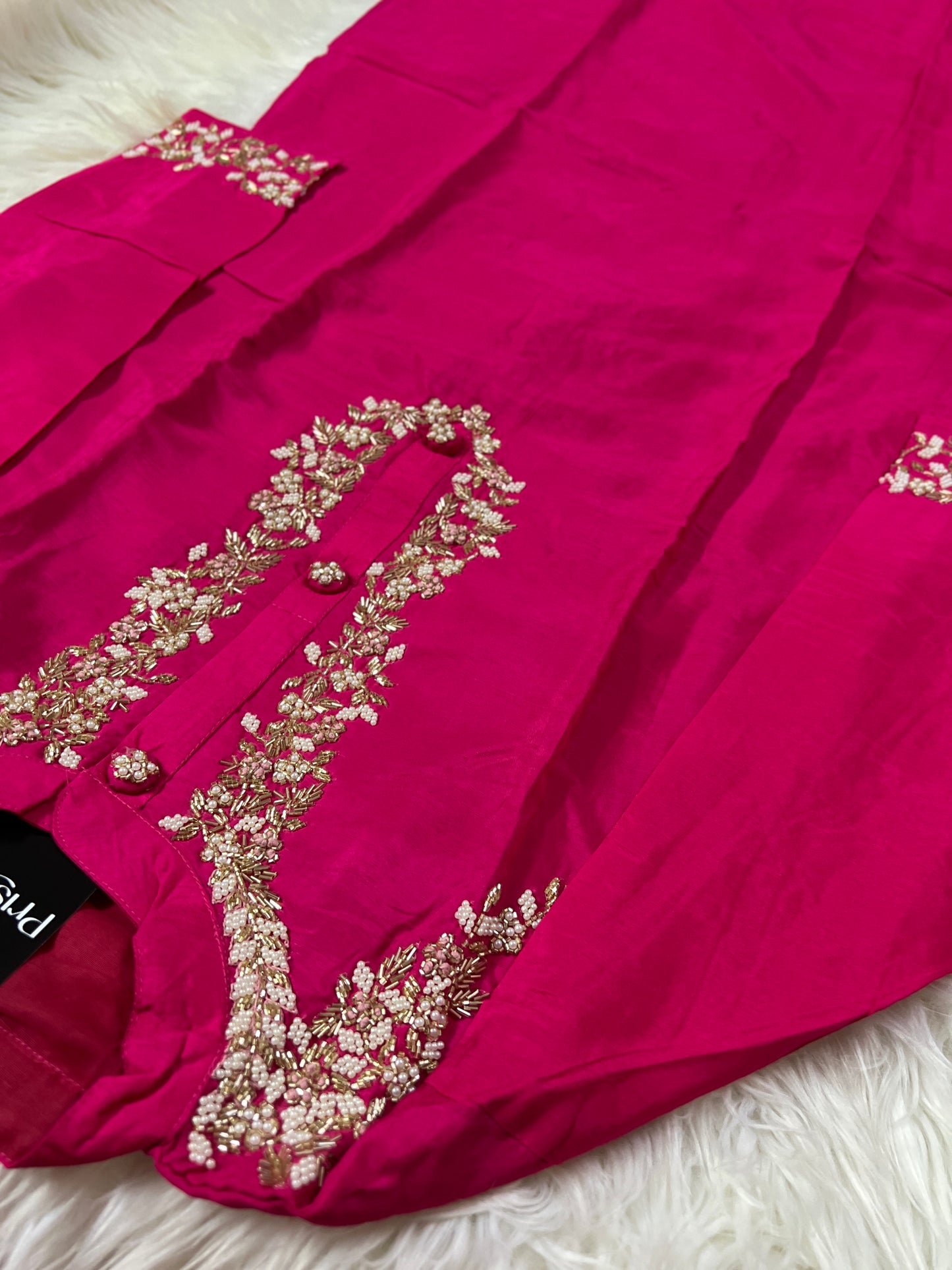 Designer Embroidered Ethnic kurta set with dupatta and pants - Prisachi Official